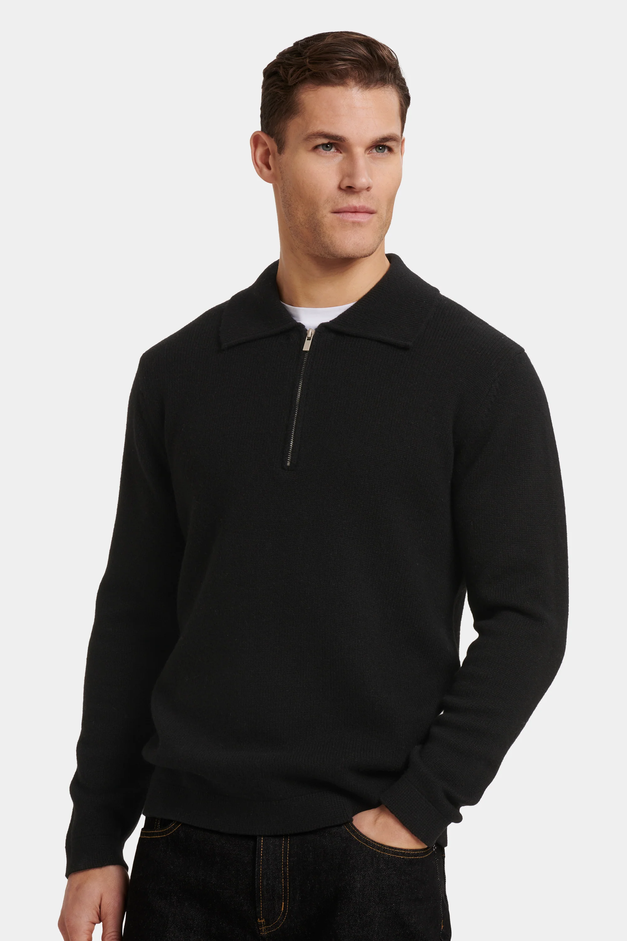 THE COMPONE QUARTER ZIP POLO - Image 14