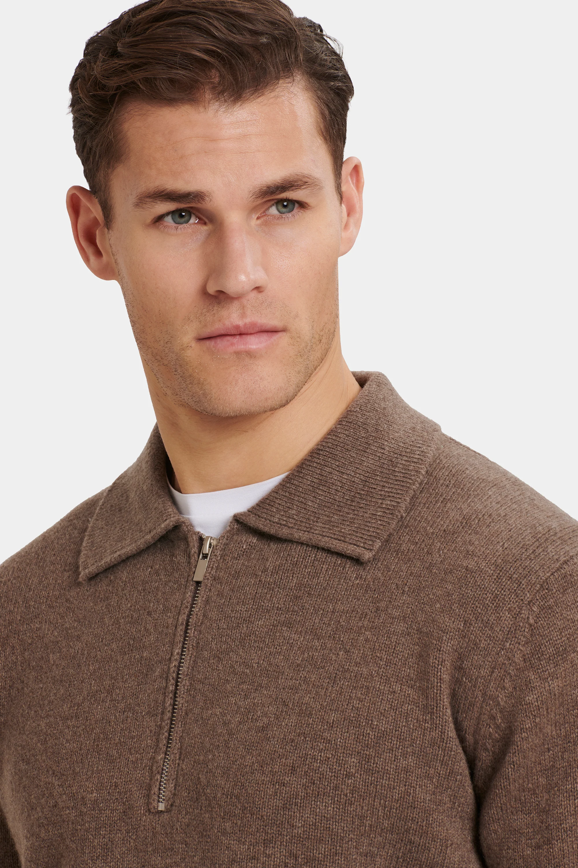 THE COMPONE QUARTER ZIP POLO - Image 3