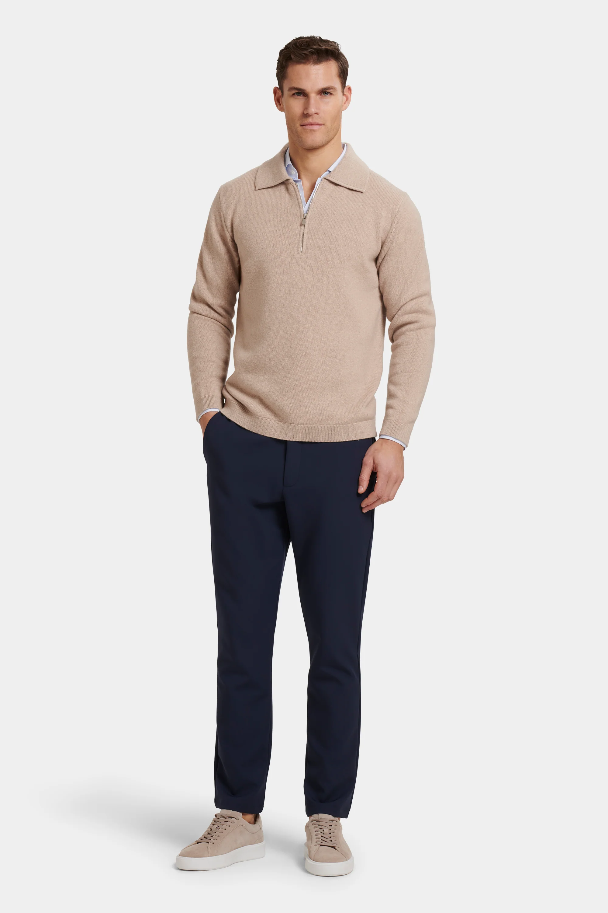 THE COMPONE QUARTER ZIP POLO - Image 6