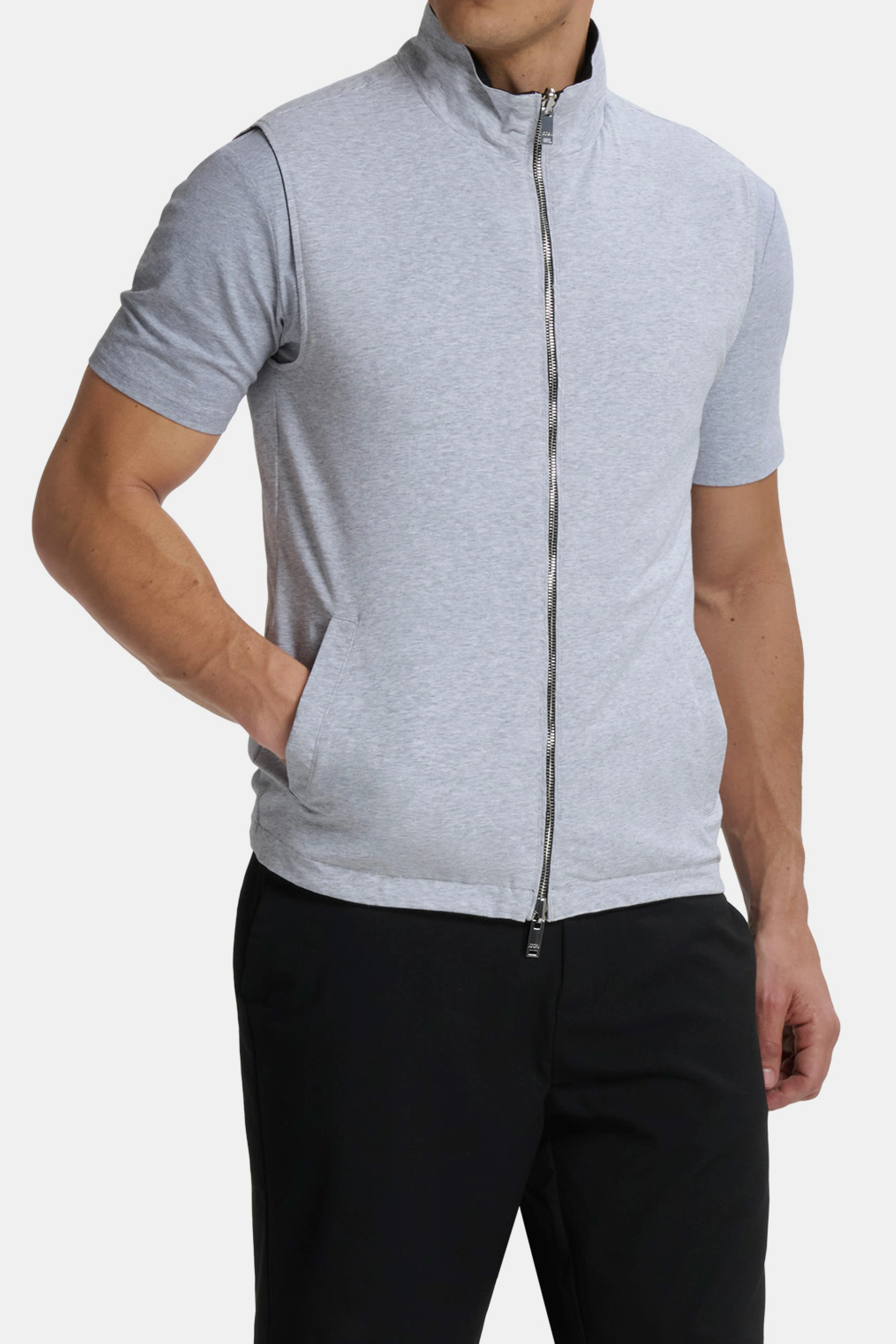 THE ROMA REVERSIBLE BODYWARMER - Image 10