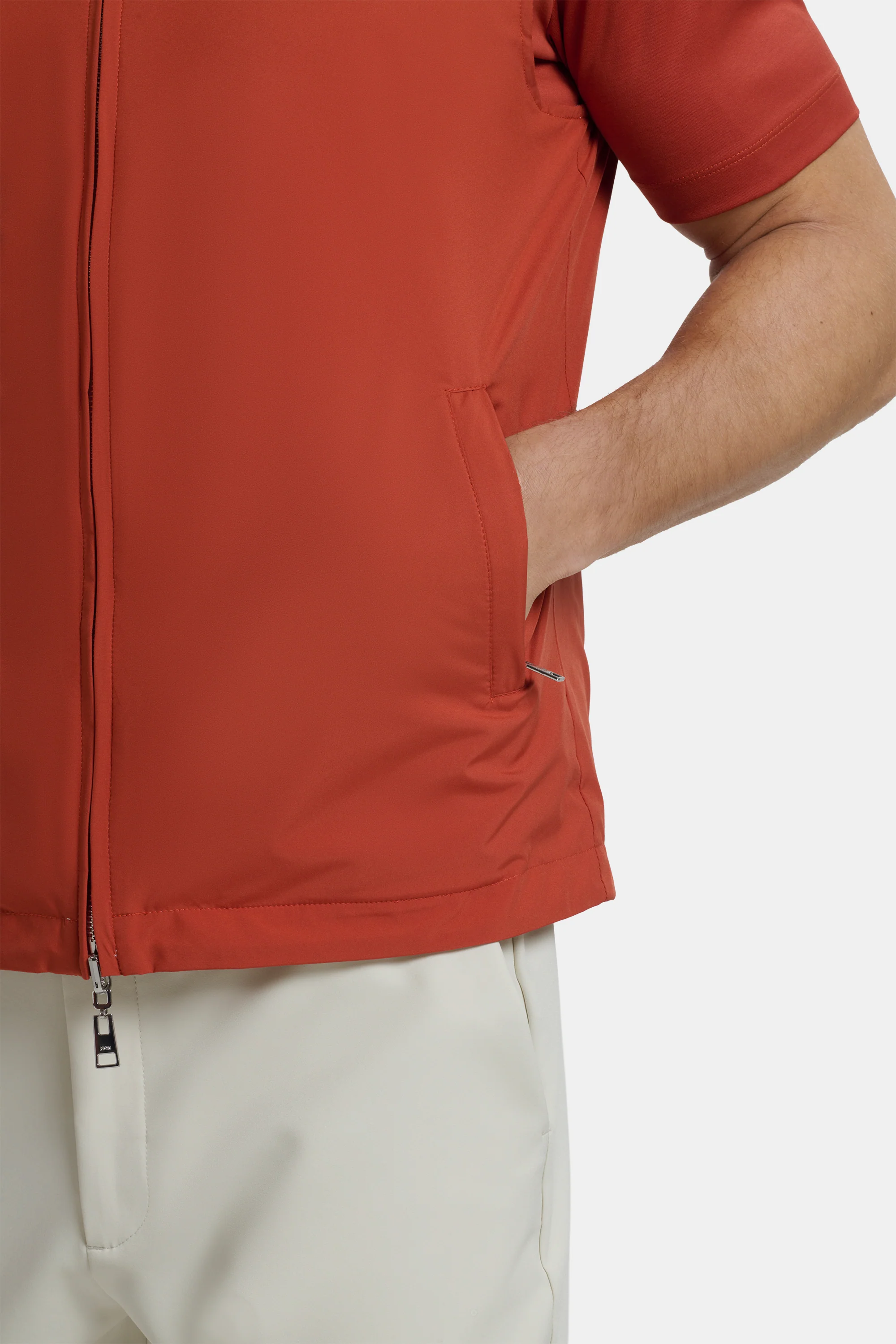 THE ROMA REVERSIBLE BODYWARMER - Image 5